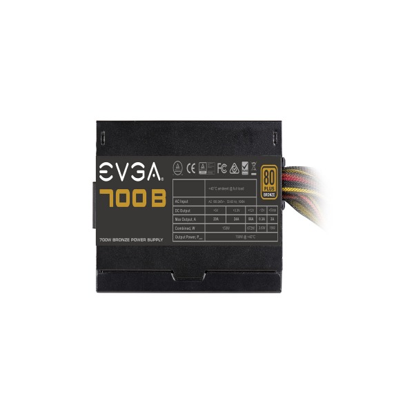 Nguồn EVGA 700 B1, 80+ BRONZE 700W, 3 Year Warranty, Includes FREE Power On Self Tester Power Supply 100-B1-0700-K1 6