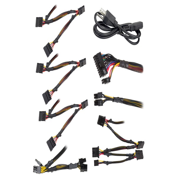 Nguồn EVGA 700 B1, 80+ BRONZE 700W, 3 Year Warranty, Includes FREE Power On Self Tester Power Supply 100-B1-0700-K1 3