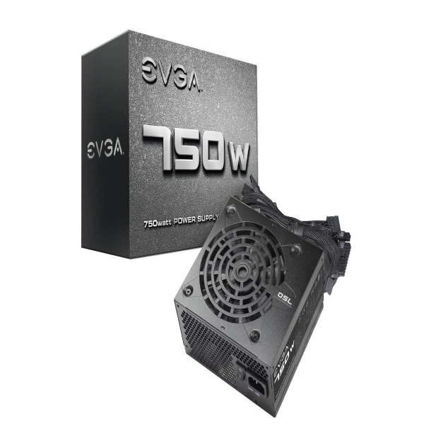 Nguồn EVGA 750 N1, 750W, 2 Year Warranty, Power Supply 100-N1-0750-L1 1