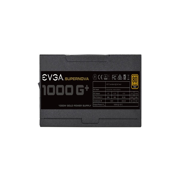 Nguồn EVGA SuperNOVA 1000 G1+, 80 Plus Gold 1000W, Fully Modular, FDB Fan, 10 Year Warranty, Includes Power ON Self Tester, Power Supply 120-GP-1000-X1 6