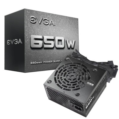 Nguồn EVGA 650 N1, 650W, 2 Year Warranty, Power Supply 100-N1-0650-L1